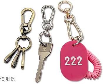 GERUGA ゲルガ フック型キーホルダー BRASS / BLACK加工 GERUGA ゲルガ フック型キーホルダー BRASS / BLACK加工 GERUGA